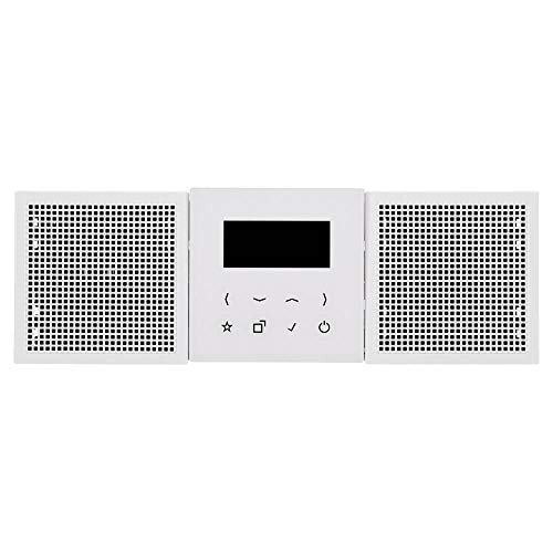 JUNG DABLS2WW Smart Radio DAB+ Set Stereo Alpinweiß Serie LS