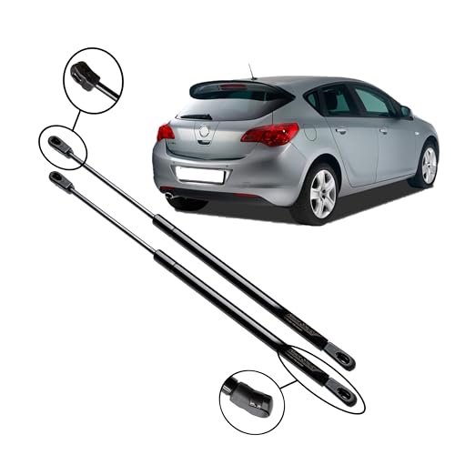 Ramor Strutz 2x Tailgate Gas Struts Compatible with a Vauxhall Astra J 2009-2016. Tailgate Gas Springs Replacement for 13258179 and others.