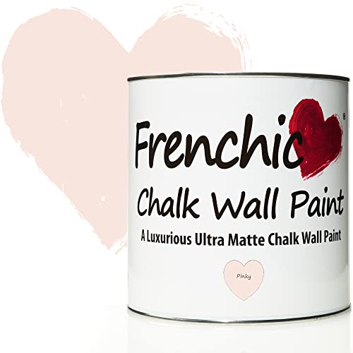 Frenchic Pinky Chalk Wall Paint, For Interior Walls & Ceilings, Ultra Matte, Washable & Scrubbable (2.5L)