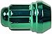 Dorman 711-235F Green Acorn Nut Lock Set 1/2-20 Compatible with Select Models, 20 Pack