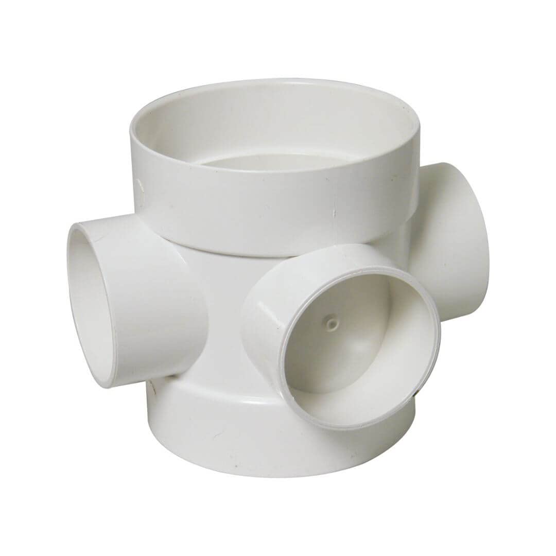 Floplast SP583WH 110mm Ring Seal - Short Boss Pipe SK/SK - White