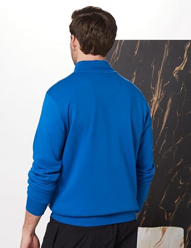 Image of Amazon Brand - Symbol Women's Men's Cotton Blend High Neck Fleece Sweatshirt (Available in Plus Sizes)