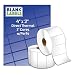 4" x 2" Direct Thermal Labels 12,000 for Zebra 2844 ZP-450 ZP-500 ZP-505 Shipping Roll, 1" Cores. 4x2 Blank Labels Brand Made in the USA. (16 Rolls)