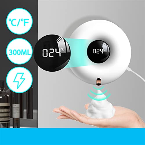 Distributeur savon automatique rechargeable pour éviter le gaspillage de mousse - 4