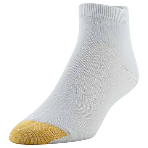 Gold Toe Women's Flat Knit Quarter Socks, 6-Pairs2