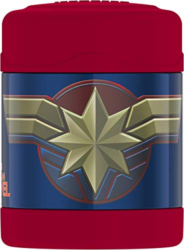 Image of Thermos Funtainer 10 Ounce Food Jar, Captain Marvel