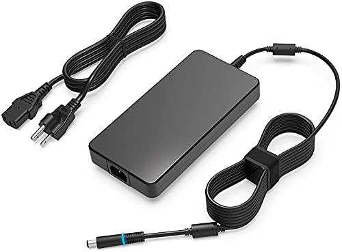 240W 19.5V 12.3A AC Adapter Fit for Dell Precision 6565 Mobile Workstations Laptop Charger Power Supply Cord