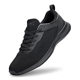 SPIEZ Mens Slip Resistant Work Shoes, Lightweight Kitchen Shoes for Men, Zapatos Antideslizantes para Hombres, Black US 10