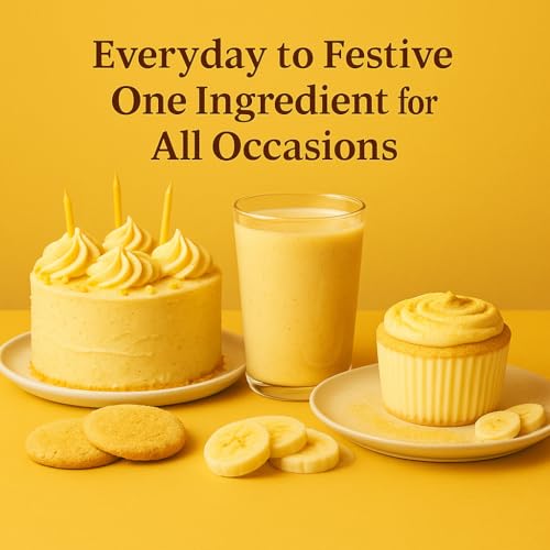 Image of Confect Banana Powder | Pure & Natural Fruit Powder for Smoothies, Baking, Beverages, Juices, Tea & DIY Recipes | Vegan, Gluten-Free, No Added Sugar - 100 Gms
