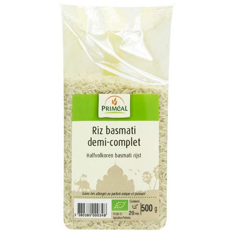 Priméal Riz Basmati 1/​2 Complet 500 g