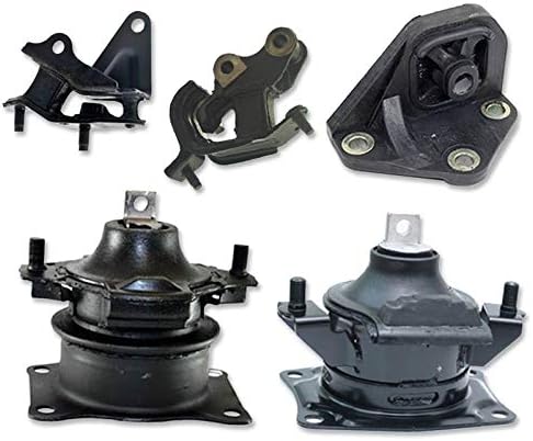 K1510 Fits 2003-2007 Honda Accord 2.4L MANUAL Engine Motor & Trans Mount Set 5pcs : A4526HY A4516 A4596 A4594 A4542