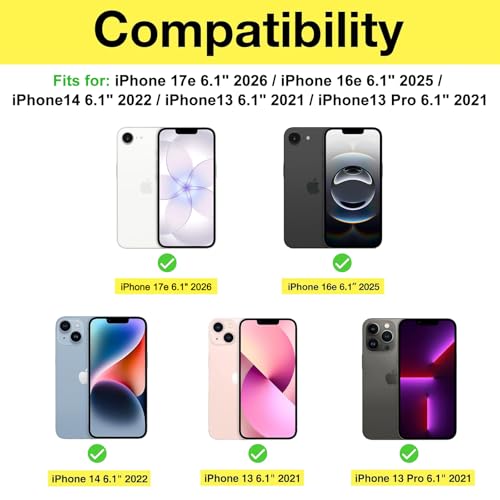 ProCase 2 Pack Protector Pantalla Claro para iPhone 6.1" miniatura 2