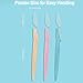 Eyebrow Razors Facial Hair Remover Shaver Trimmer Shaper, Exfoliating Dermaplaning Tool for Women and Men 30 Pcs