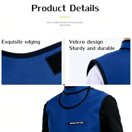 Image of Xray Lead Apron 0.5mmpb Half Radiation Shield Protective