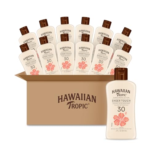 Hawaiian Tropic Sheer Touch Lotion SPF 30 2oz (Pack of 12)