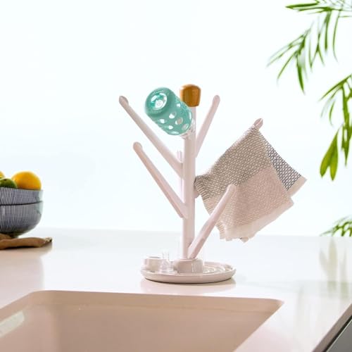 Secador de cocina Full Circle con base cerámica blanca miniatura 4