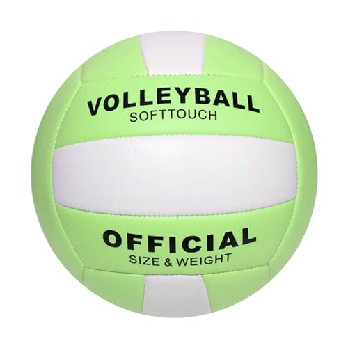 divuukyi Pelotas de voleibol impermeables para interiores y exteriores, tamaño oficial, tamaño 5, juego de entrenamiento deportivo para principiantes y adolescentes