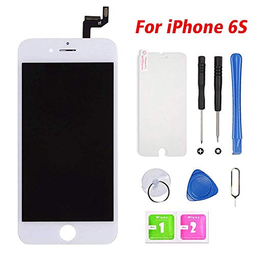 Fly-all Display Compatible con iPhone 7 Negro 4,7" LCD Retina Display Kit Completo de reparación