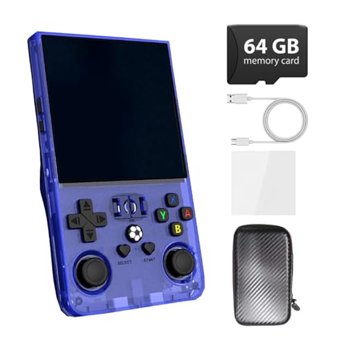 R36MAX Retro Handheld Game Console 64GB Open Source System