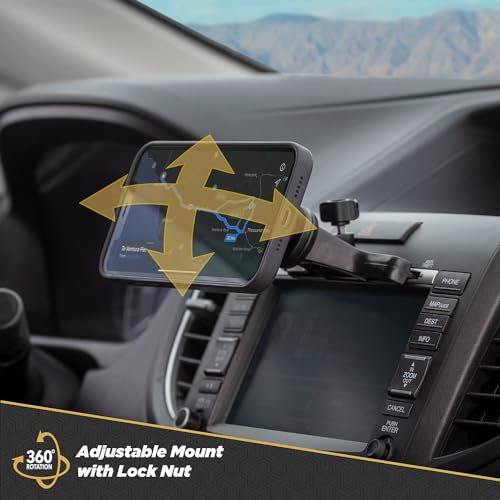 Scosche MAGCD2 Magicmount Magnetic Cd Slot Car Mount , 360° Adjustable Magnet Head, Universal Cell Phone Holder thumb #3