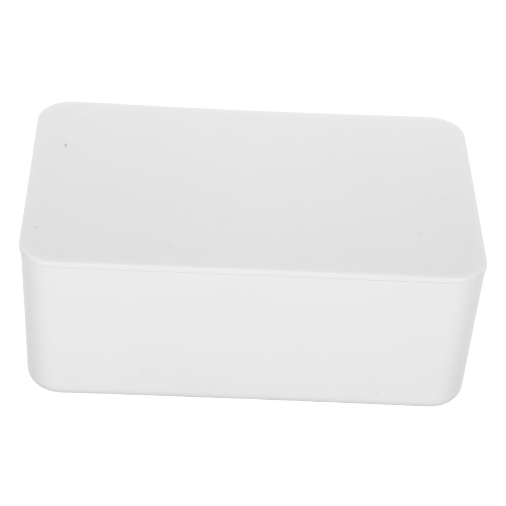 ABOOFAN 4 Pièces boîte de mouchoirs humides Porte-mouchoirs de Rangement Case de Linge de Voyage Porte lingettes récipient à Linge PP Blanche