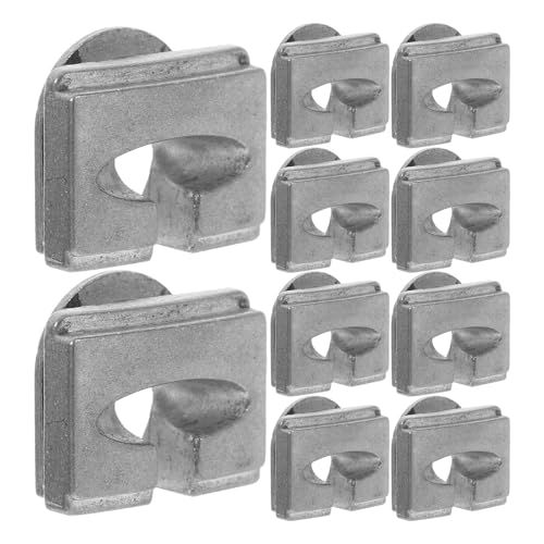 Tofficu Manguitos para Cabezal de Corte Ojal Metálico, 10 Piezas de Aleación, Accesorios para Recortadora de Hilo, Adecuado para Jardinería y Mantenimiento de Áreas Verdes