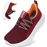 ZOVE - Zapatos de punta ancha para mujer, ancho extra ancho, ultra ligero, para correr por carretera, antideslizantes,...