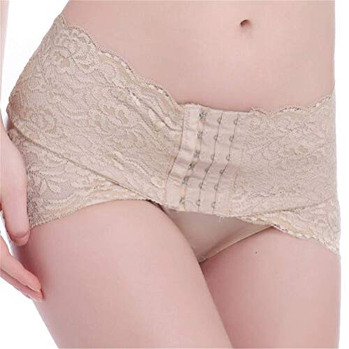 Asosmos Hüfte Korrektur Gürtel Hip Up Damen Postpartal Bauch Gewickelt Gürtel - Beige, M Cover