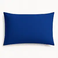 Kit com 2 (DUAS) Fronha de Travesseiro Medidas, 100% Poliéster, 70x50 cm, Azul