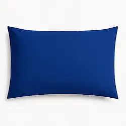 Kit com 2 (DUAS) Fronha de Travesseiro Medidas, 100% Poliéster, 70x50 cm, Azul