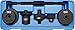 Produktbild BGS 64111 | Silentlager-Werkzeug-Satz | für Ford Mondeo Hinterachse | 6-tlg.