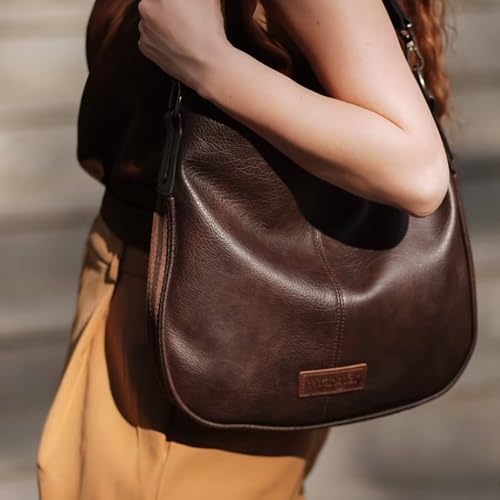Image of Wrangler Hobo Bags Crossbody Bag for Women Shoulder Purse Handbags with Adjustable Strap