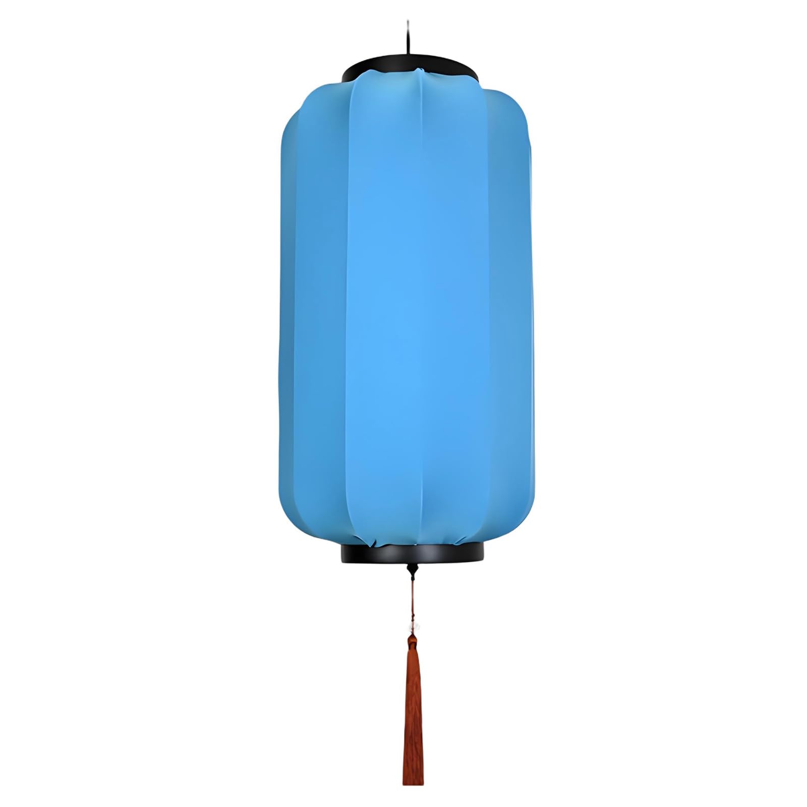 SBZIOJHDR Chinese-style lanterns, Red Lanterns Decorative with Tassels, Creative Hanging Lamp Shade for Chinese New Year(Blue,10in)