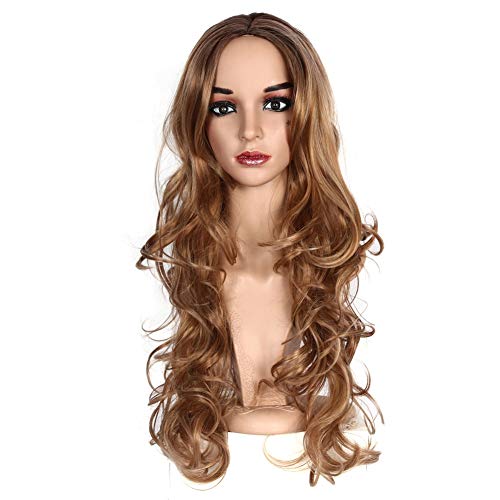 Perruque de fibre résistant à la chaleur 30inch longs cheveux bouclés Big Wave