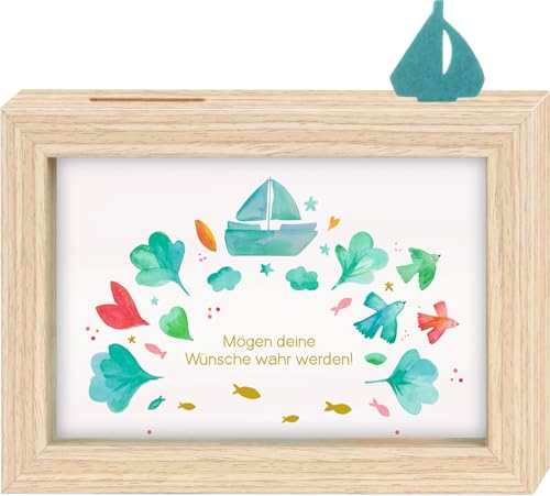 Bilderrahmen-Spardose – Mögen deine Wünsche wahr werden!