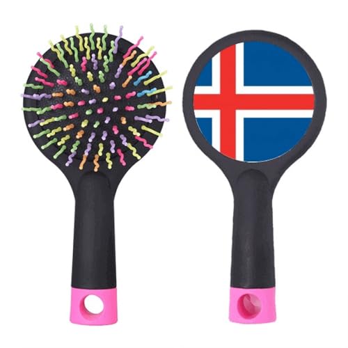 Cepillo Islandia con base de cojín flexible y diseño ergonómico