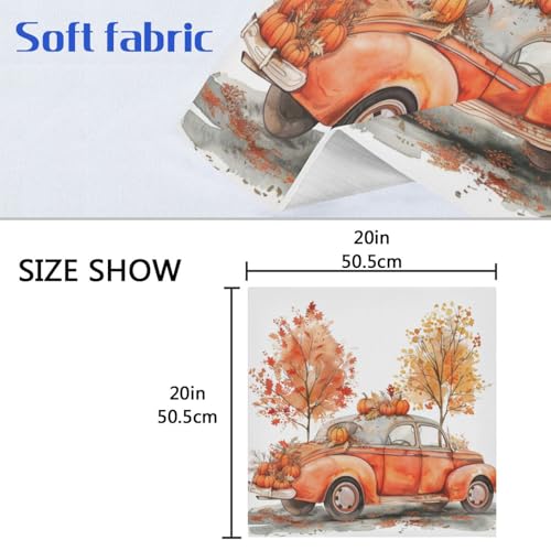 Servilletas de tela multicolor pack 6 20x20 pulgadas miniatura 6