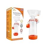 VED Inhaler-Abstandshalter, antistatisches Abstandshaltergerät mit Säuglingsmaske, zur Verwendung mit Dosieraerosolen, BPA- und latexfrei.