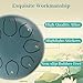 Garden Rain Drum for Outside, Musical Instruments, Steel Tongue Drums, Ages 5-9, 3-5, 9-12, Adults Pocket Handpan, Hand Chimes Music Chime, Percussion Instrument Accessories, Sound Bath Gifts