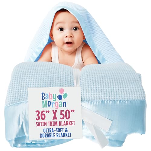 Baby Morgan Blankets - Thermal Waffle Warm Baby...