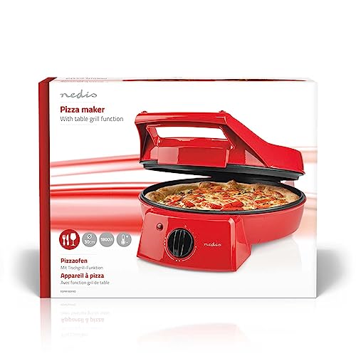 Nedis FCPM100FRD Couteau à pizza Aluminium