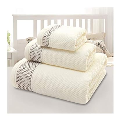 Badehandtücher 3pcs Handtuch Set Aus 100% Baumwolle Bad Strandtücher Handtuch SuitSquare Handtuch |Hotel & Spa Qualität…