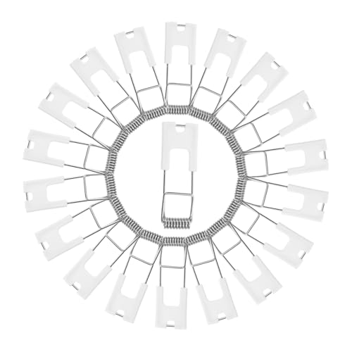 HOLIDYOYO Spring Clips for Recessed Lights 50pcs Panel Light Spring Clip Downlight Securing Clips Ceiling Light Spring Clamp