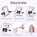 JIASHENG Professional Nail Drill, 20000rpm Electric Nail Drill Machine, Electric Nail File Drills for Acrylic Nails Gel Nails Manicure Pedicure Tools for Salon Use, Violet