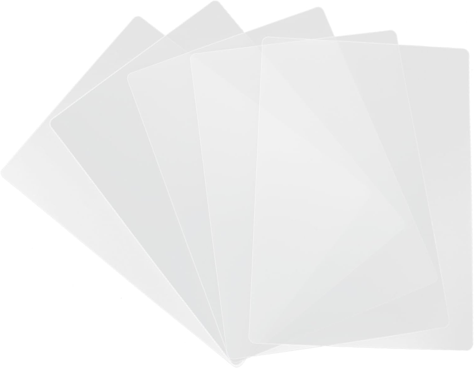 5Pcs Transparent Writing Pad Multi Function Writing Board for and Office Use and Design