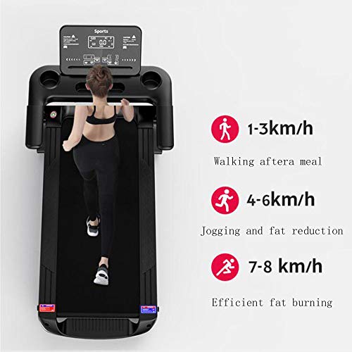 Image of Treadmills,Home Folding Electric Mute Treadmill Multifunction Indoor Fitness Equipment,Intended for Home /Office