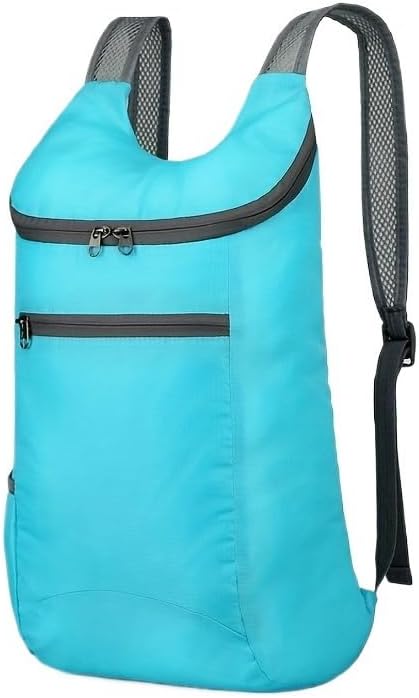 Foldable Travel Backpack for Women, Multi-function 2-in-1 Storage Bag, Portable Toiletry & Skincare Organizer (Dark Blue)