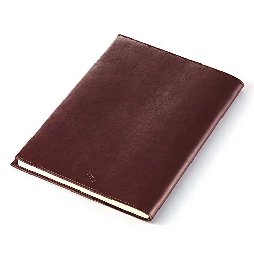 ガルフストリーム ノートカバー A4 ダークブラウン GPU-A4NC-04