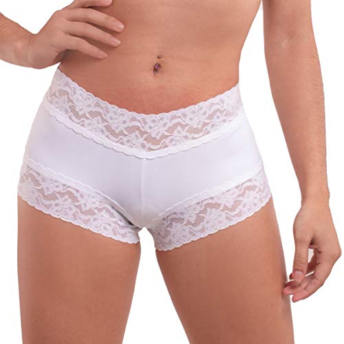 KIT com 3 Calcinha Caleçon shortinho Microfibra Diva Donna