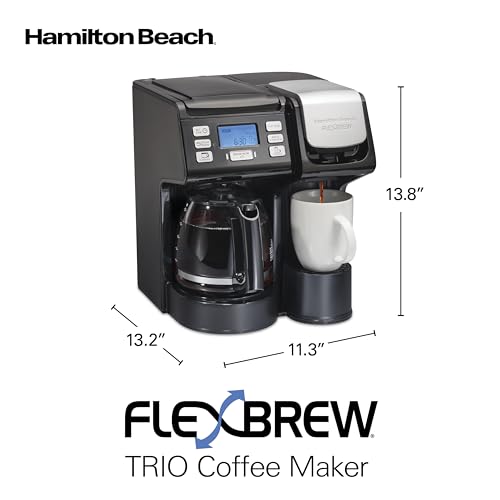 Hamilton Beach FlexBrew Trio 2-Way Drip & Single Serve Coffee Maker - image 5